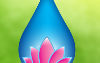 Watermins - Lotus in Droplet Logo (Trademark)