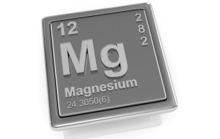 Magnesium. Chemical element symbol & atomic mass