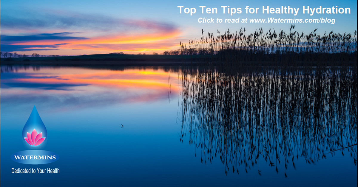 Top Ten Tips for Healthy Hydration