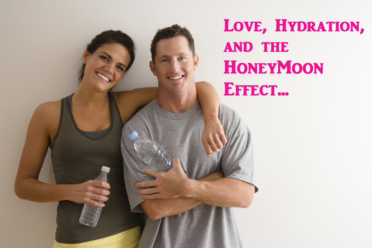 Love, hydration, and the honeymoon effect - what's the connection? Image accompanying article at Watermins.com